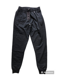 Спортивные штаны мужские (черный) оптом 45623891 04-40