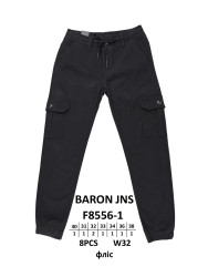 Джинсы мужские на флисе BARONJNS оптом 54396187 8556-1-223