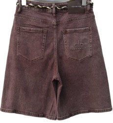 Шорты джинсовые женские DICESIL ПОЛУБАТАЛ оптом 29607345 6031-267