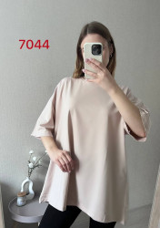 Футболки женские БАТАЛ оптом 72491385 7044-26