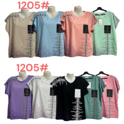 Футболки жіночі БАТАЛ оптом 