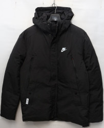 Куртки зимние мужские на меху (черный) оптом 71306892 Y18-36