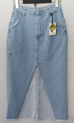 Юбки джинсовые женские PLUS DENIM оптом 78406923 2402-26