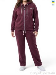 Спортивный костюм, Sport style оптом 06 бордовий