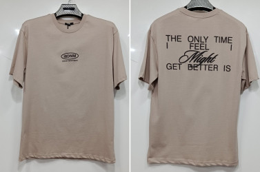 Футболки чоловічі оптом THREE BLACK