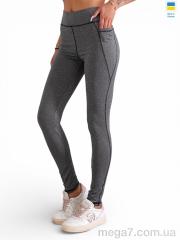 Лосины, Sport style оптом 911 т.сірий