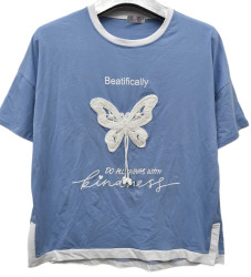 Футболки женские БАТАЛ оптом 10827456 758-91