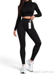 Лосины, Sport style оптом 2918 чорний
