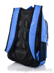 Рюкзак, Back pack оптом 030-5 blue
