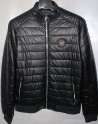 Куртки кожзам мужские FUDIAO (black) оптом 59760318 806 -49