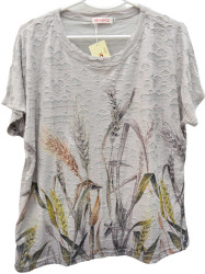 Футболки женские БАТАЛ оптом 07394652 8203-8