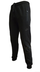 Спортивные штаны подростковые (черный) оптом 08132795 03-56