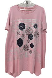 Футболки женские БАТАЛ оптом 98306547 8905-185