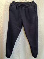 Спортивные штаны мужские на флисе (dark blue) оптом 32078914 02-14