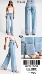 Джинсы женские ITS BASIC оптом 57904138 4654-12