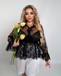 Блузки женские БАТАЛ оптом 07812493 823-202