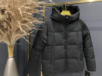 Куртки зимние женские (черный) оптом Китай 29053167 56112-1