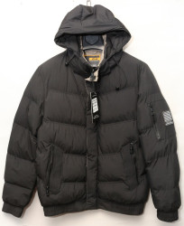 Термо-куртки зимние мужские (черный) оптом 26915480 ZK8612-31