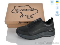 Кроссовки, Restime оптом IM026853 black
