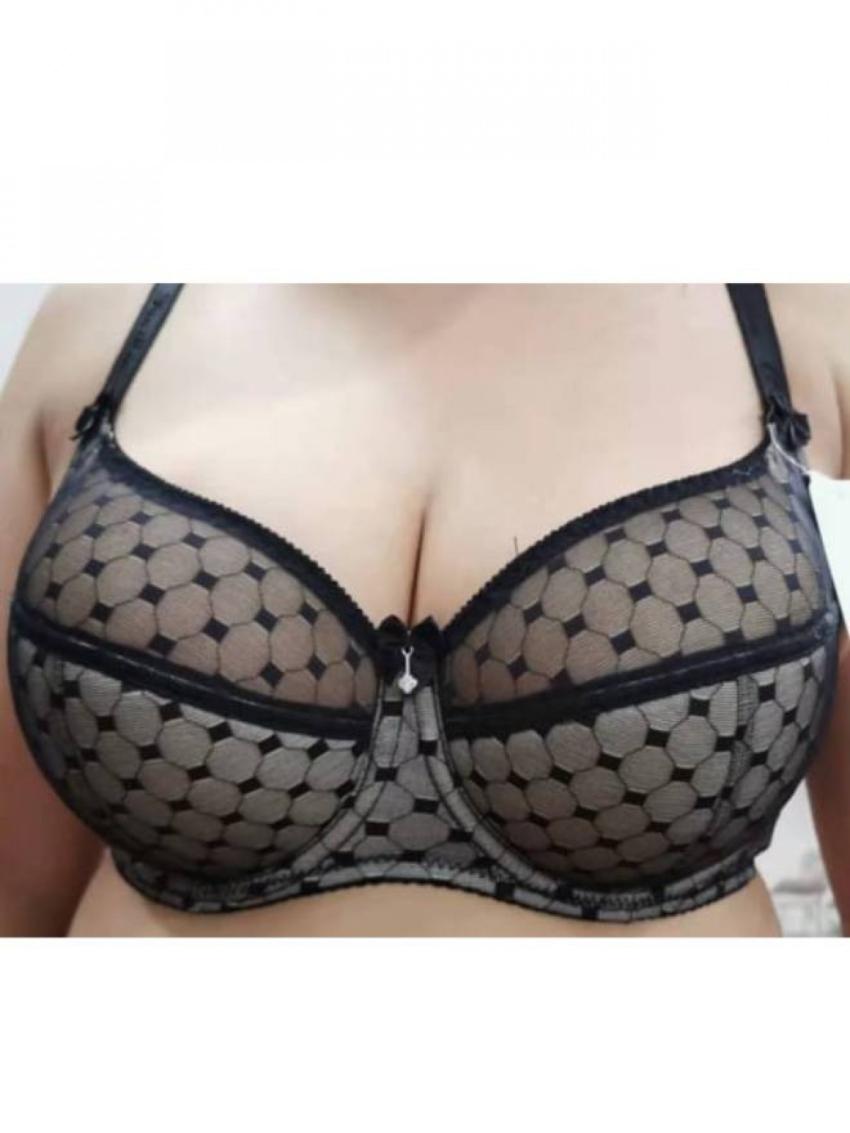 Бюстгальтер Finikin 5097E (  чёрно-пудровый, E  6 шт. )