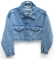 Куртки джинсовые женские YMR оптом 69542073 151-2