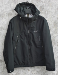 Куртки демисезонные мужские PANDA (черный) оптом 15637429 L62318-1-16