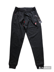 Спортивные штаны мужские (черный) оптом 18976302 04-42