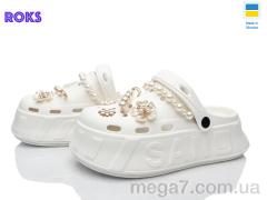 Кроксы, Roks оптом 156-2 білий