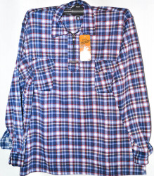 Рубашки  мужские AO LONGCOM на байке оптом 96285730 C19-30