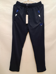 Спортивные штаны мужские (темно-синий) оптом 42583670 6681-47