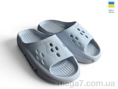 Шлепки, Rai shoes оптом Т720 сірий