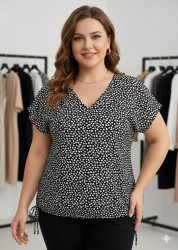 Блузки женские БАТАЛ оптом 71809352 589-129