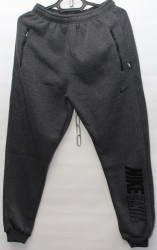 Спортивные штаны мужские на флисе (gray) оптом 65174389 04-11