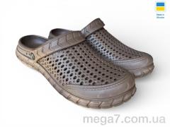 Кроксы, Rai shoes оптом С62 шоколадний