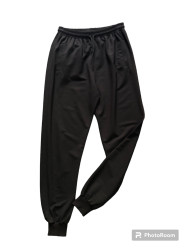 Спортивные штаны мужские БАТАЛ (черный) оптом Турция 62974508 02-4