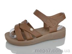 Шлепки, MaiNeLin оптом 2503 brown