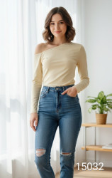 Лонгсливы женские оптом 96350218 15032-42