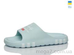 Шлепки, Lot Shoes оптом N71 бірюза