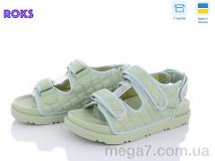 Босоножки, Roks оптом L3010-10 зелений