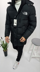 Куртки зимние мужские на флисе (черный) оптом Китай 95730682 05-12
