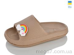 Шлепки, Lot Shoes оптом N022 коричневий