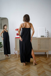 Сарафани жіночі (чорний) оптом LILOVE