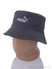 Панама, Королева оптом CAP 25-01 двухсторонняя grey