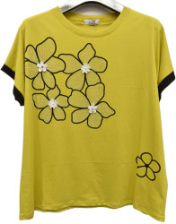 Футболки женские БАТАЛ оптом 46170283 736-46