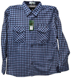 Рубашки мужские на меху оптом 38946215 А636-5