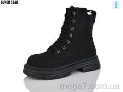 Ботинки, Super Gear оптом PV25-38 black