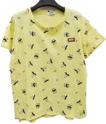 Футболки женские БАТАЛ оптом 40856913 706-226