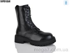 Ботинки, Super Gear оптом 01-053 black