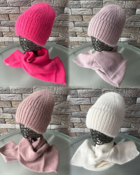 Шапки женские (2-ка) оптом 96504283 234-67