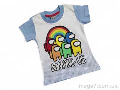 Футболка, Kids-modnik оптом --- 4537-1 блакитний